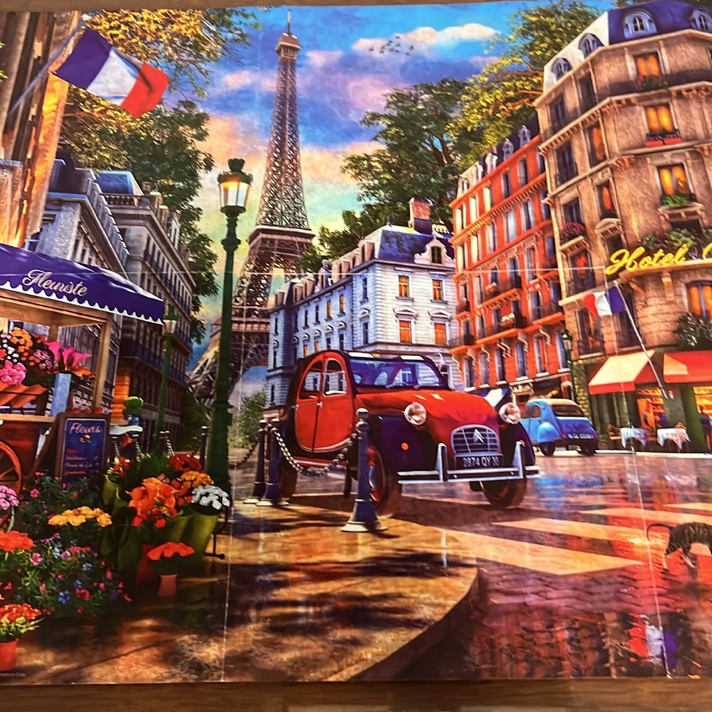 EUC Paris Street Life 1000 Piece Puzzle - Picture 8 of 16
